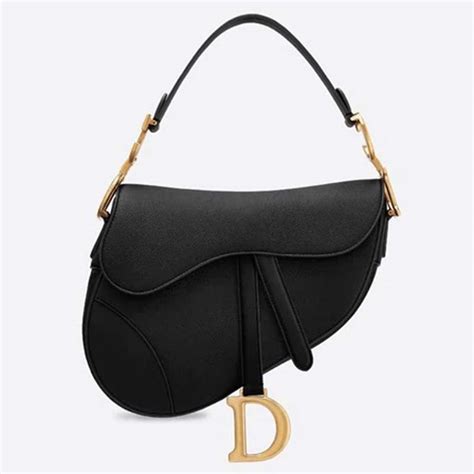 saddle bag black dior